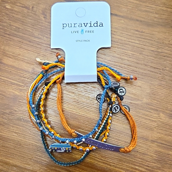 Pura Vida Rainbow Geode Bracelet - Silver Or Rose Gold Plated, Adjustable Braided Band, Waterproof